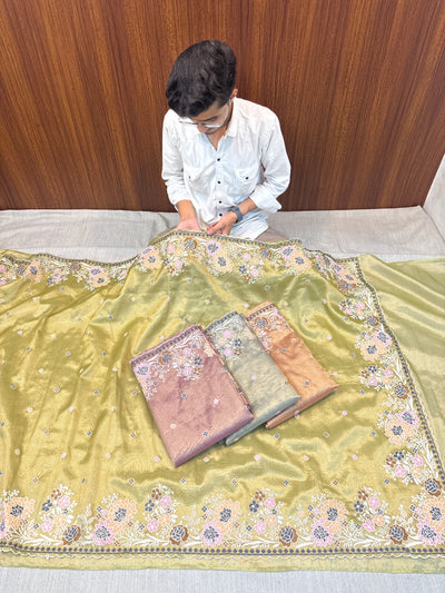 Embroidery Saree